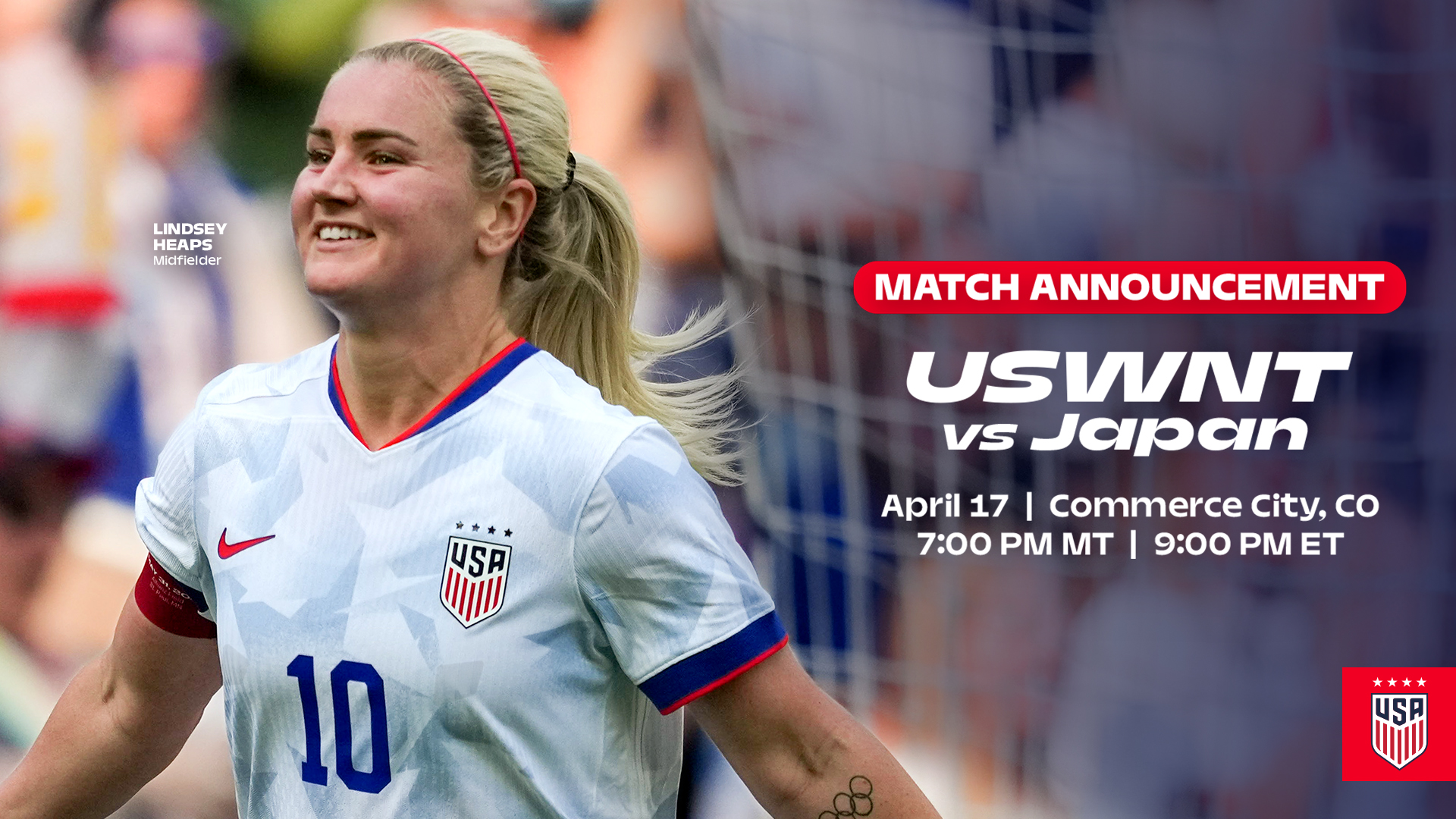 USWNT Tickets on Sale Now! 