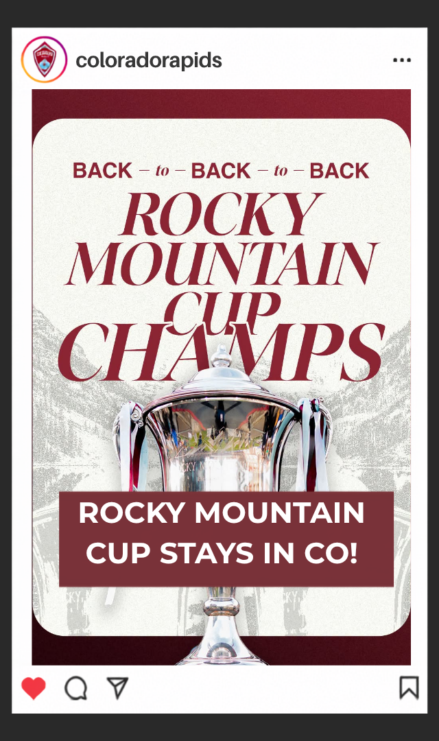 Rocky Mountain Cup Champs