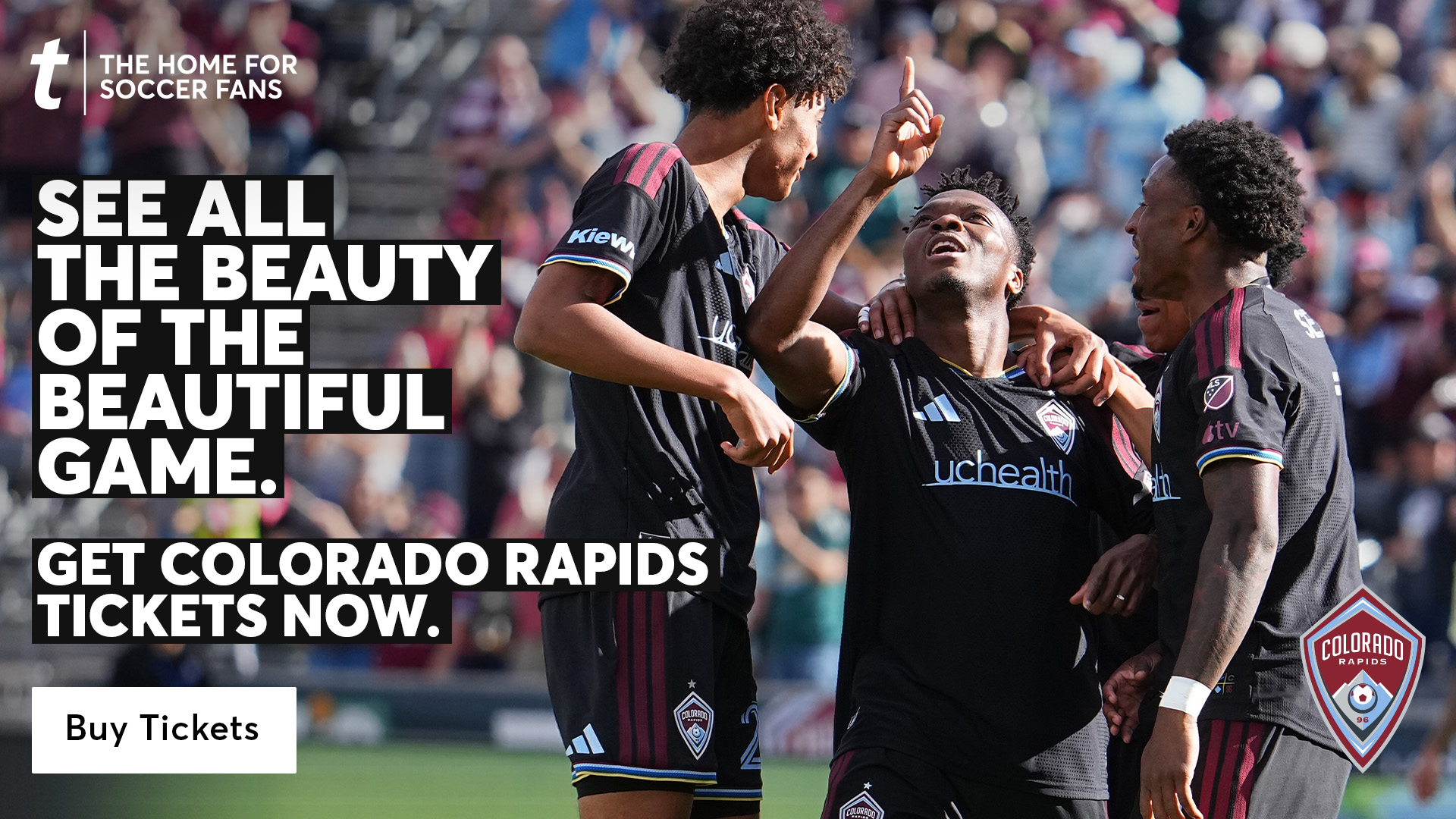 Get Colorado Rapids Tickets Now
