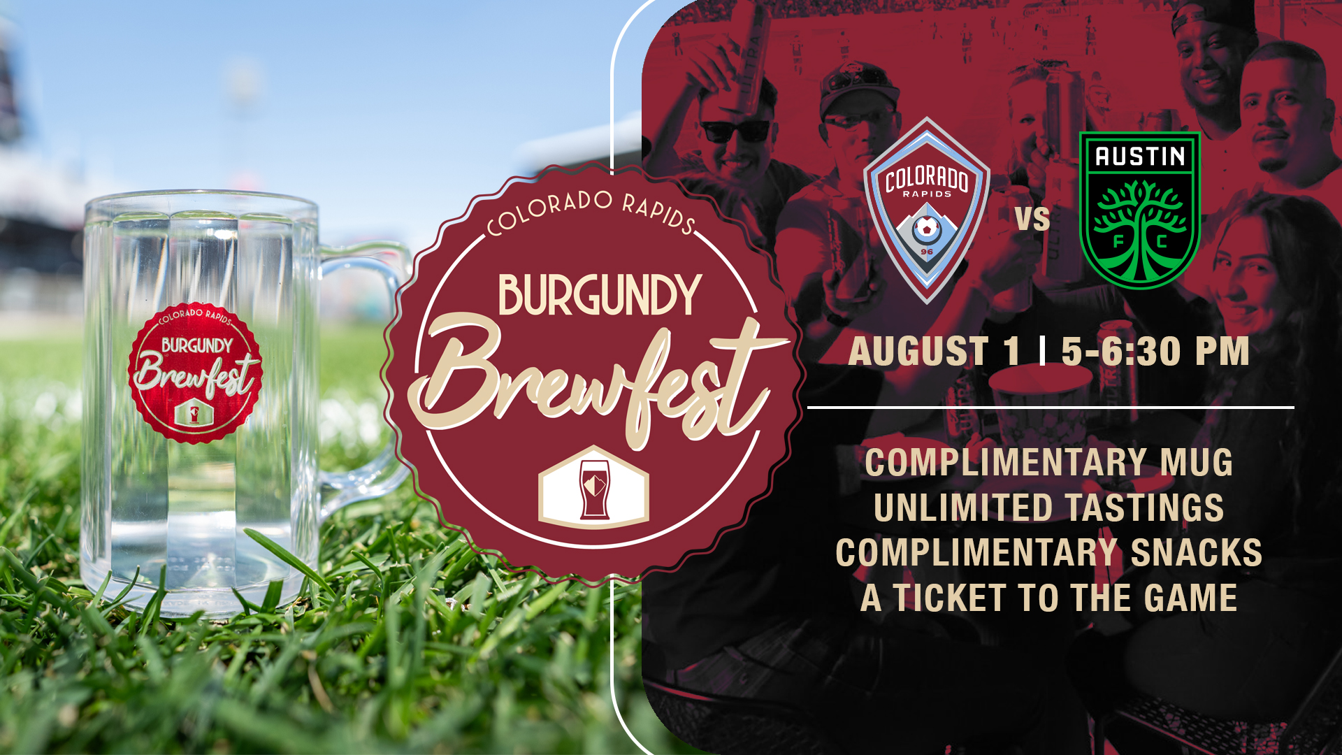 Colorado Rapids Burgundy Brewfest