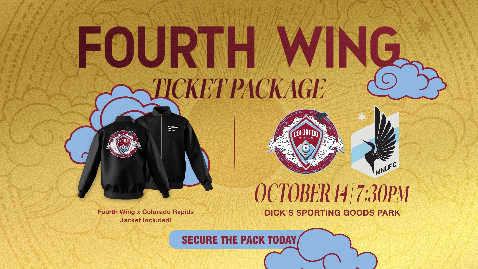 Lock in your Fourth Wing Ticket Pack!