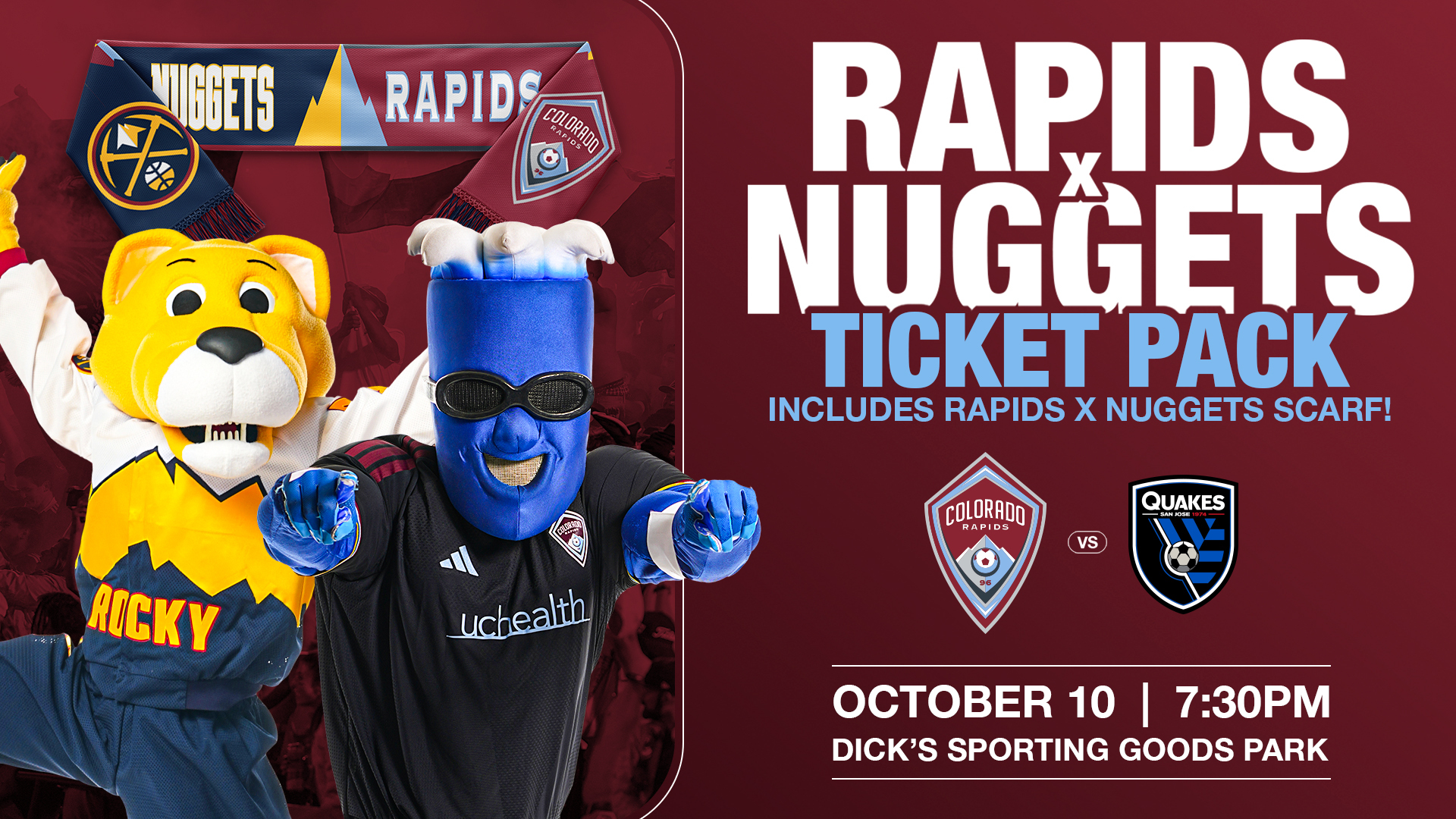 Rapids x Nuggets Ticket Pack