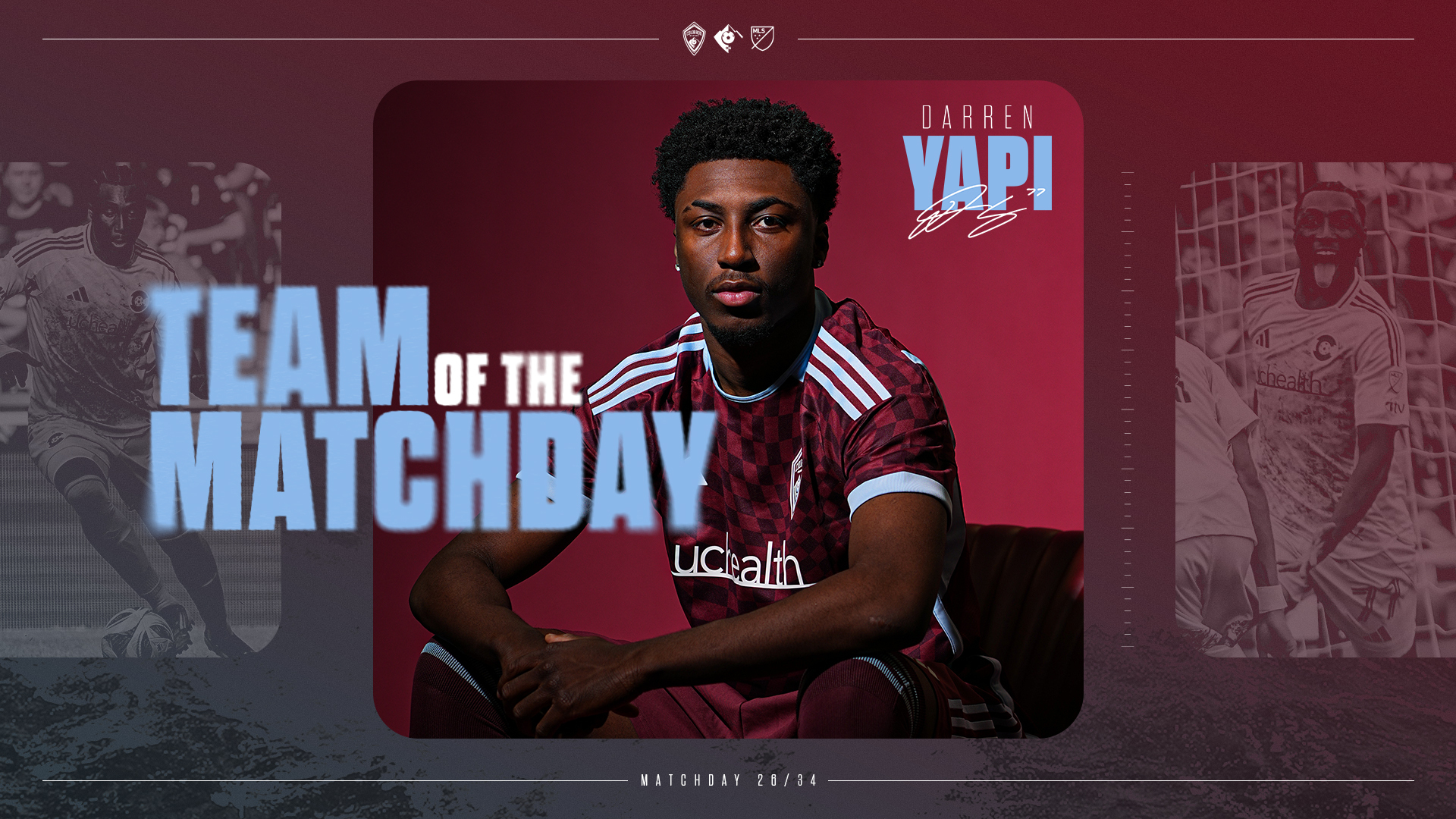 Homegrown Forward Darren Yapi Named to Team of the Matchday for Brace Performance 