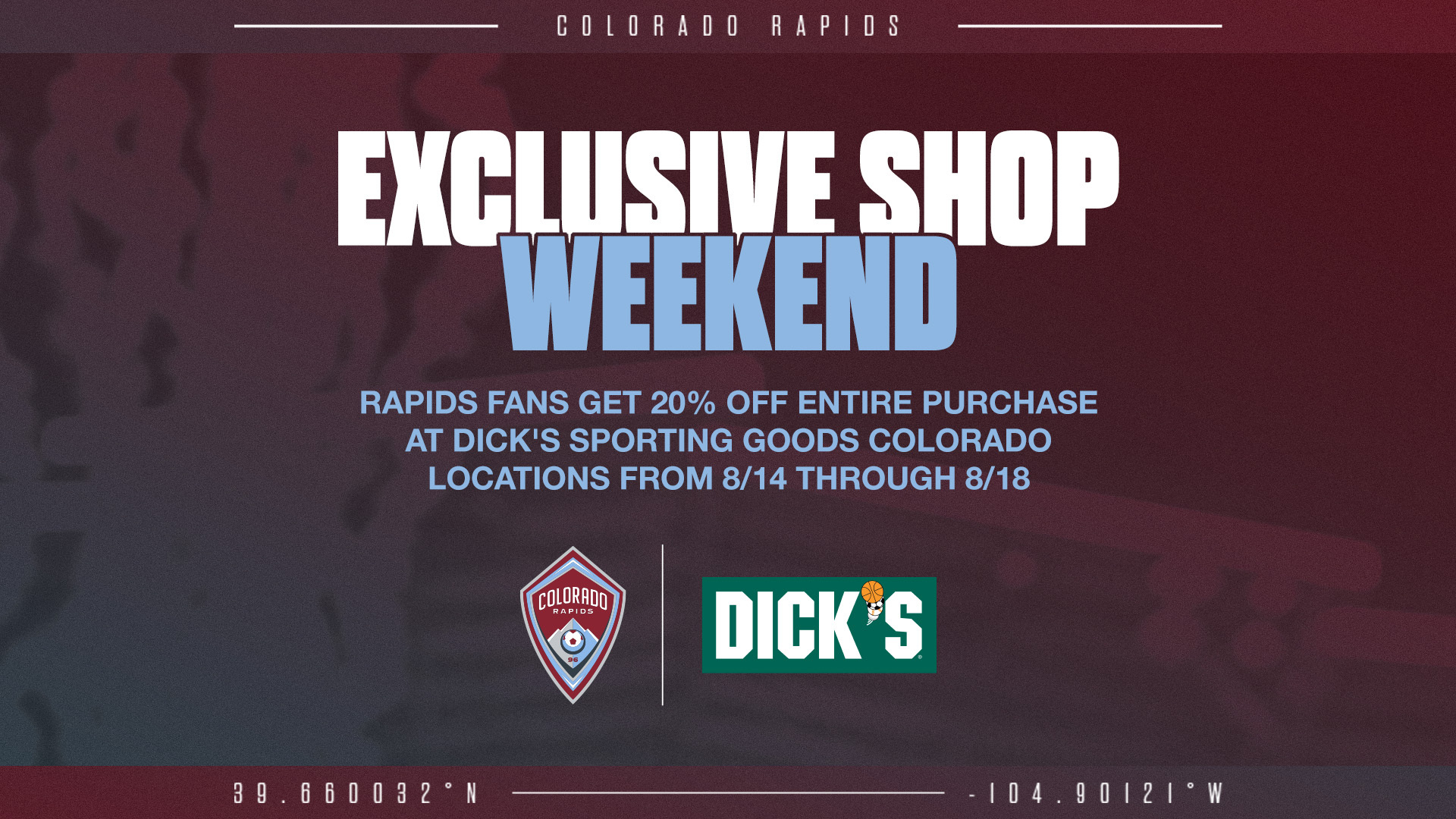 20% Off at DICK’S Sporting Goods 