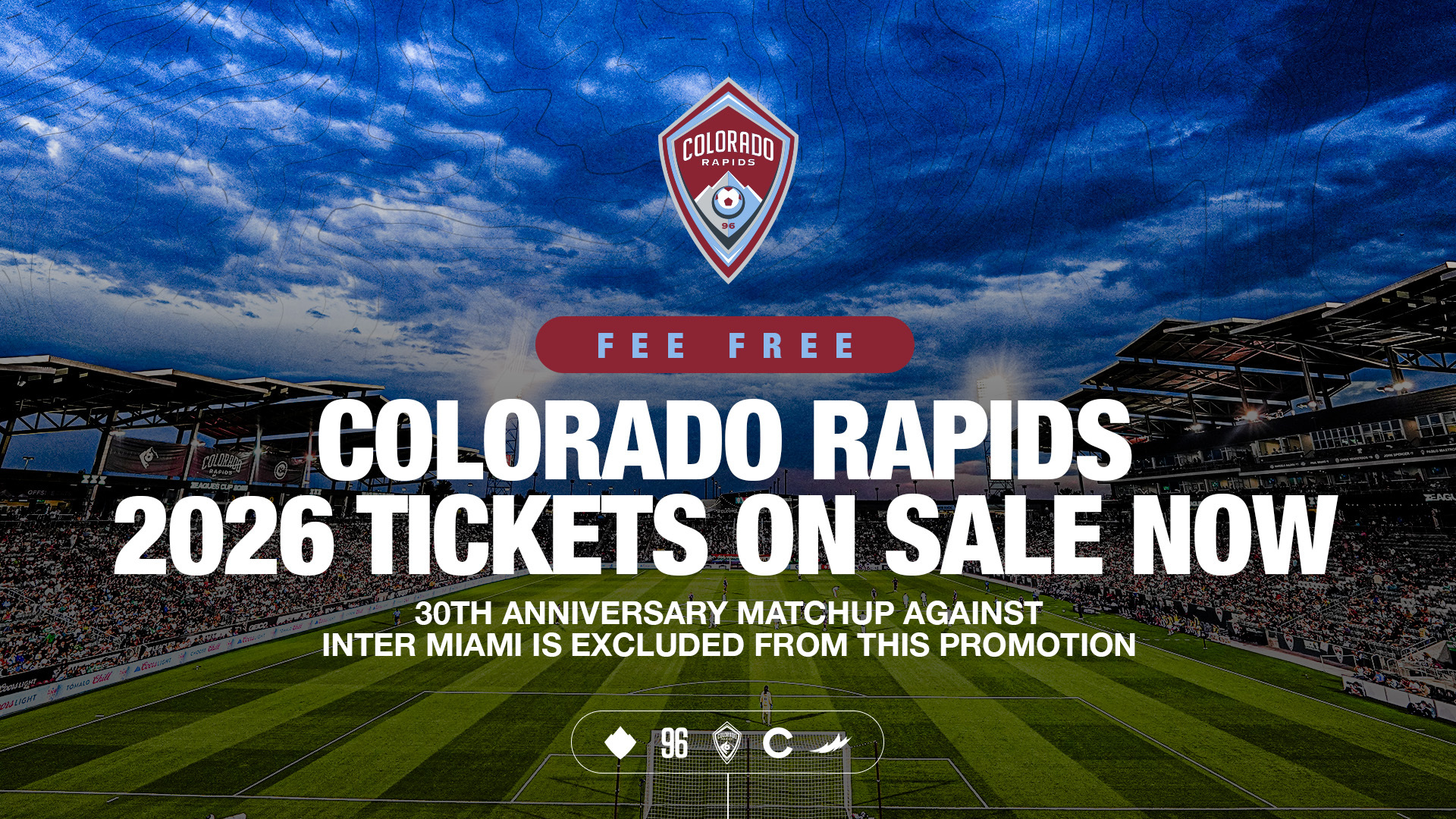 Colorado Rapids 2026 Tickets On Sale Now