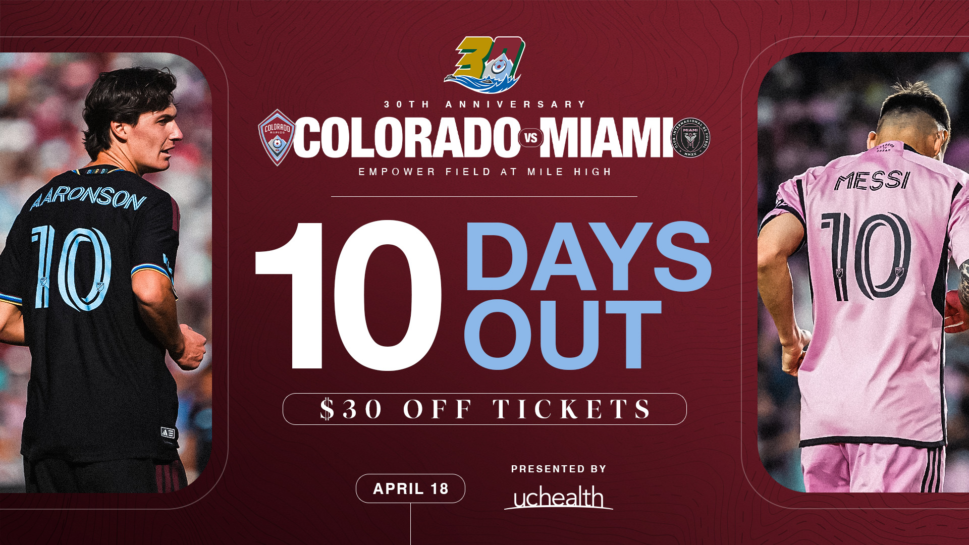 Get $30 Off Tickets Until This Sunday 